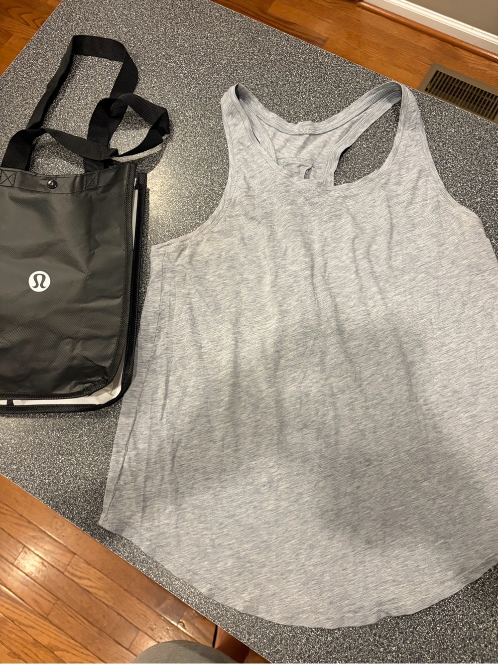lululemon Essential Light Grey Women's Racerback Tank Top 6